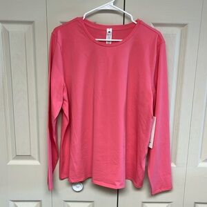 Lululemon pink long sleeve tee sz 12 14 xl